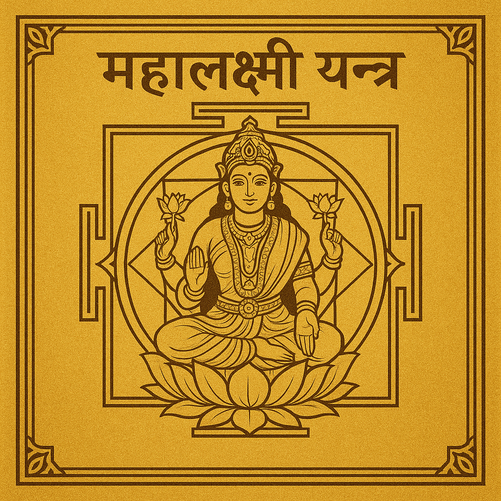 MahaLakshmi Yantra for Wealth, Fortune & Prosperity
