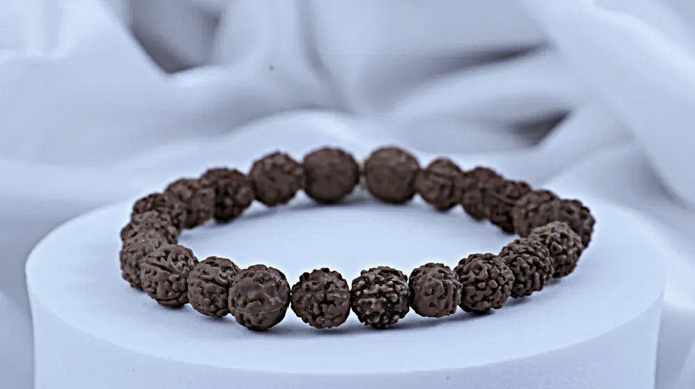 5 Mukhi Rudraksha Bracelet – Lab Certified | Authentic Spiritual Bracelet