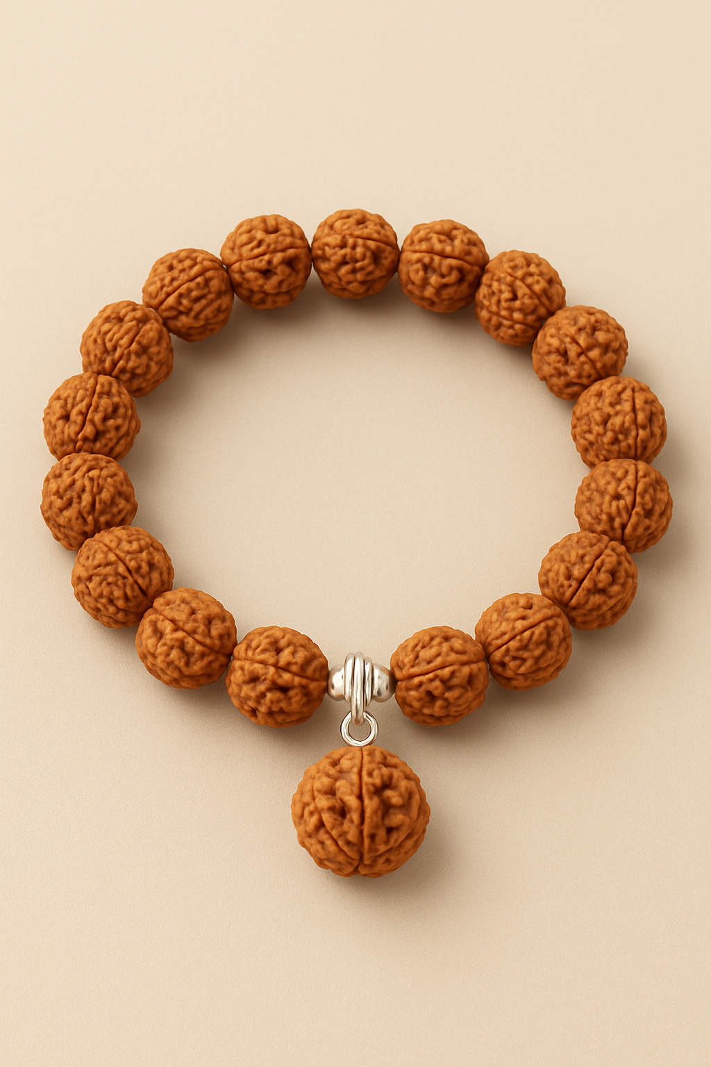 5 Mukhi Rudraksha Bracelet – For Peace, Focus & Spiritual Growth-Lab Certified