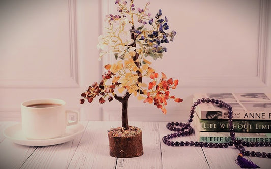 7 Chakra Crystal Tree for Healing, Positivity & Prosperity
