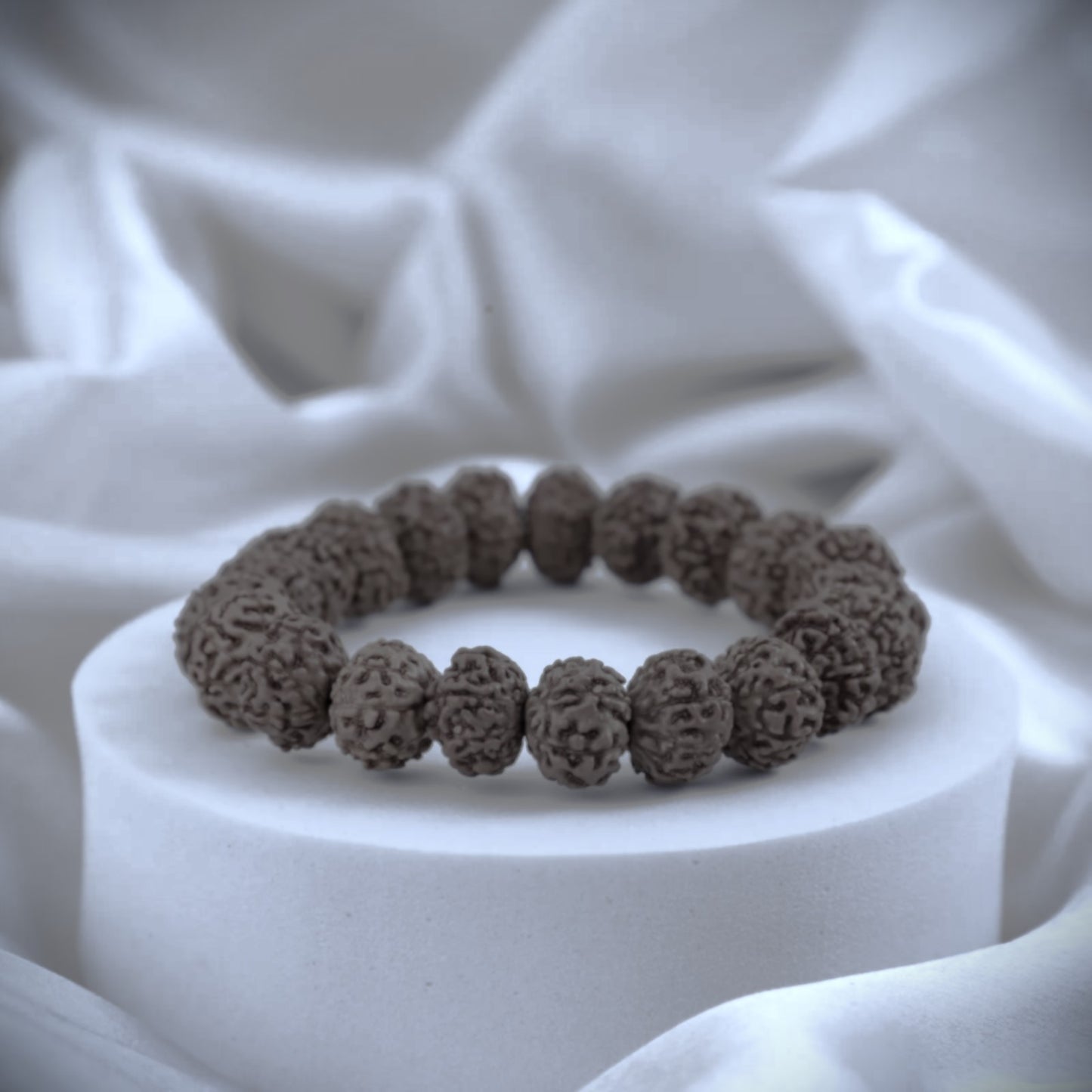 7 Mukhi Rudraksha Bracelet (Lab Certified) for Wealth & Prosperity