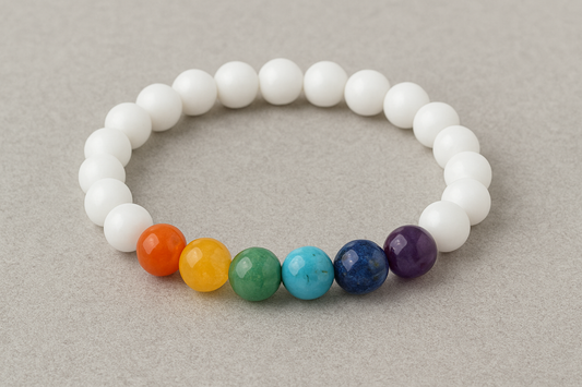 7 Chakra Bracelet – Healing Crystal Jewelry for Balance, Energy & Positivity