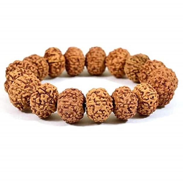 7 Mukhi Rudraksha Bracelet (Lab Certified) for Wealth & Prosperity