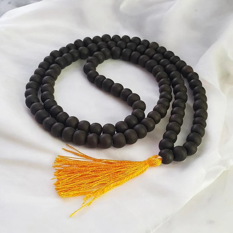 Karungali Mala (Black Ebony Beads) – Spiritual Protection & Meditation