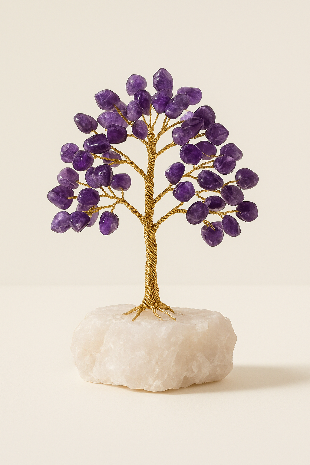 Amethyst Quartz Large Crystal Tree for Positivity & Wealth