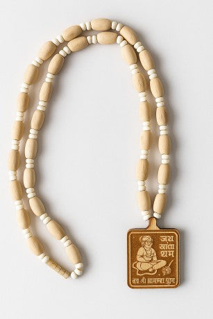 Bageshwar Dham Tulsi Kanthi Mala with Hanuman Locket | Original Tulsi Mala for Puja & Meditation