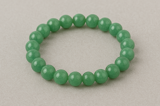 Green Aventurine Bracelet – Stone of Luck, Prosperity & Positivity