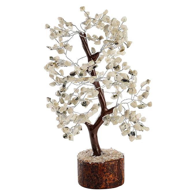 Rainbow Moonstone Crystal Tree – For Intuition,Peace & Positive Energy