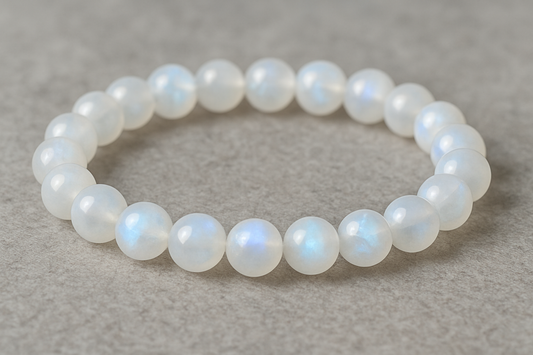 Moonstone Bracelet – Healing Crystal for Calmness, Intuition & Inner Balance